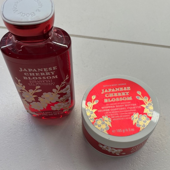 Bath & Body Works Other - Bath & Body Works Japanese Cherry Blossom Body Wash - Red and White